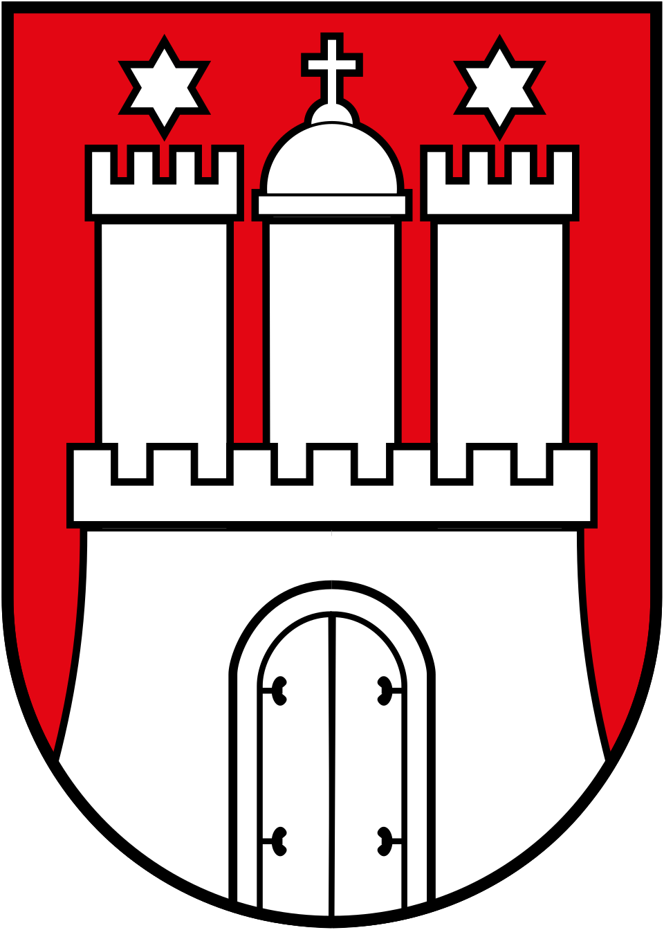Wappen der Freien und Hansestadt Hamburg
